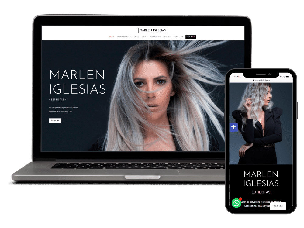 Página web Marlen Iglesias